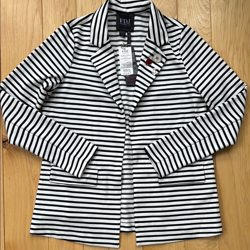 FDJ Striped Blazer